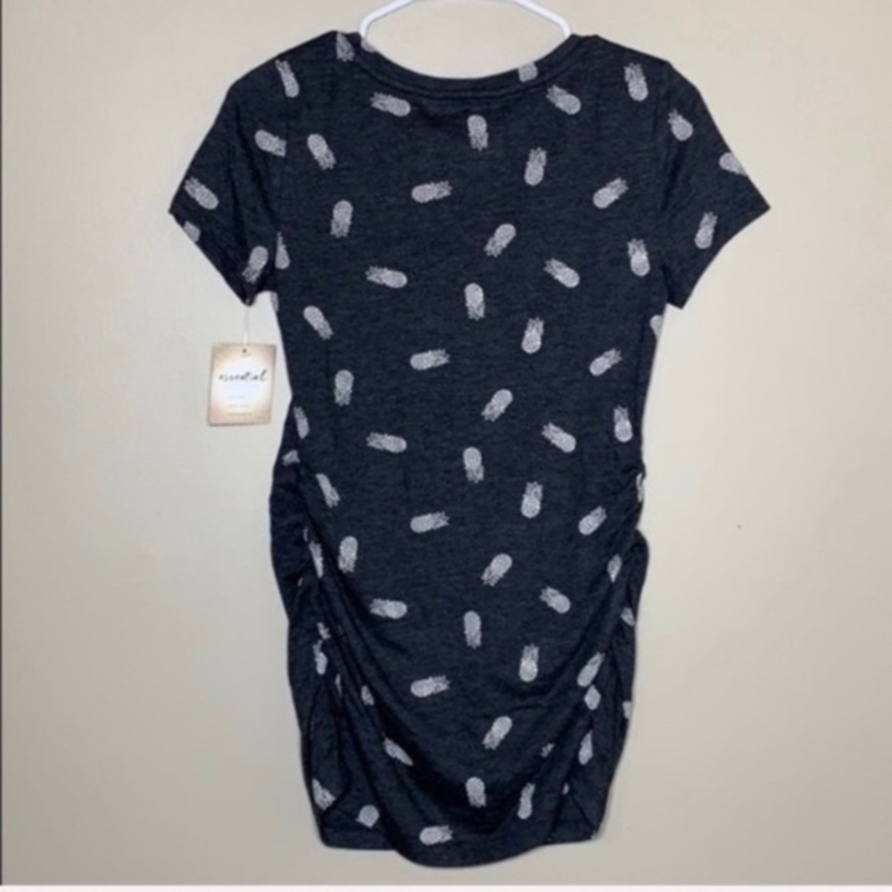 NWT. A:GLOW Pineapple Maternity Shirt - Picture 5 of 5